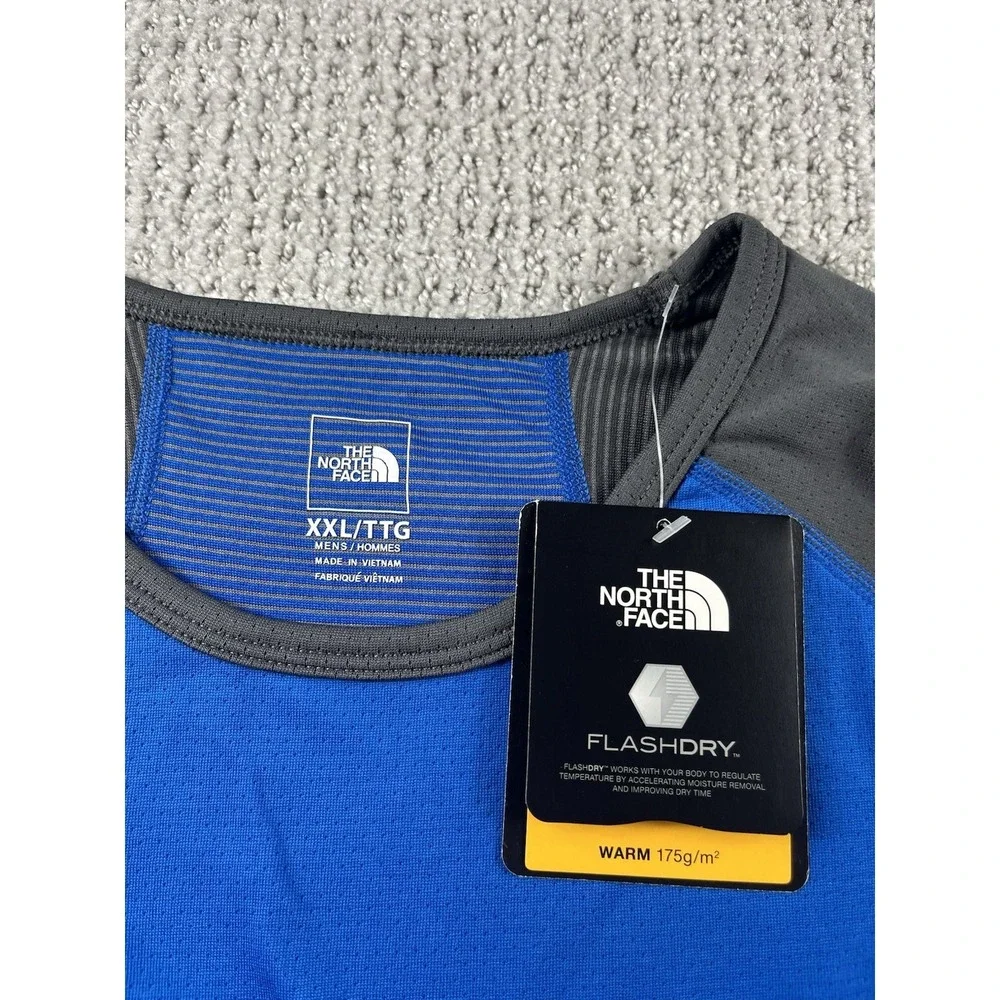 The North Face FlashDry Shirt Long Sleeve Warm Crew Performance Men's‎ XXL NWT